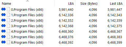 IsoBuster - Show Extents