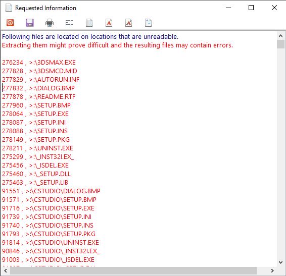Find Missing Files and Folders