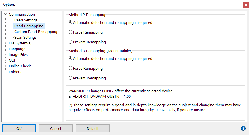 Communication (Read Remapping)