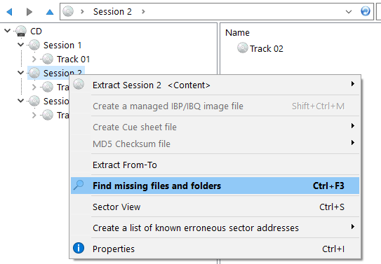 Find Missing Files and Folders