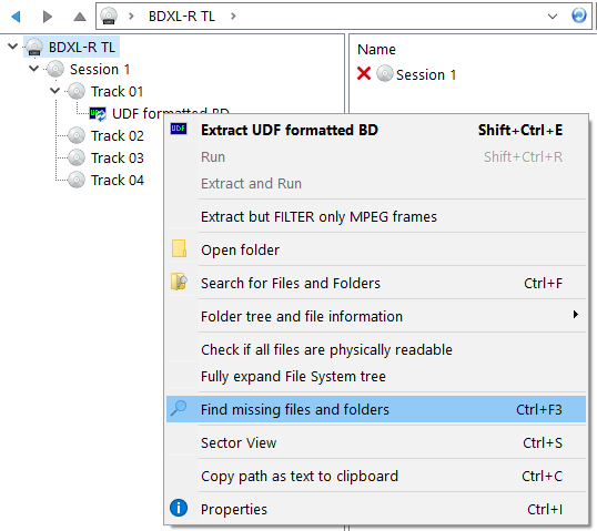 Find Missing Files and Folders