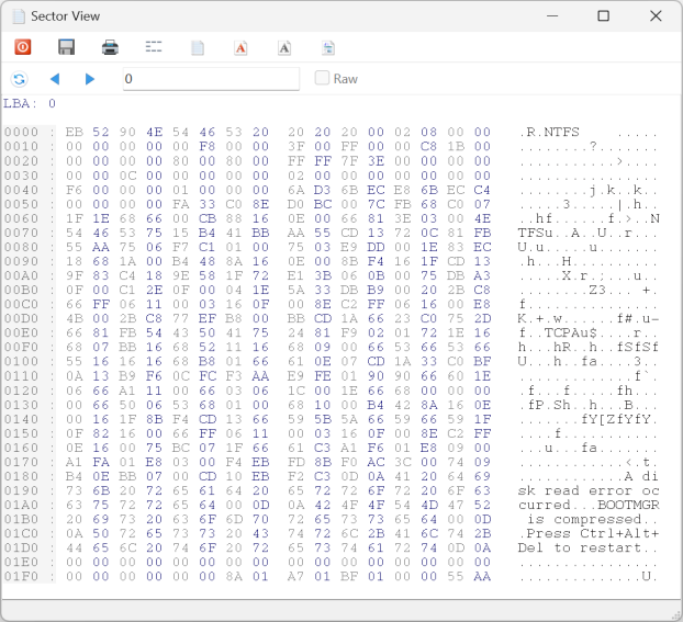 IsoBuster - Visualizador de Sectores