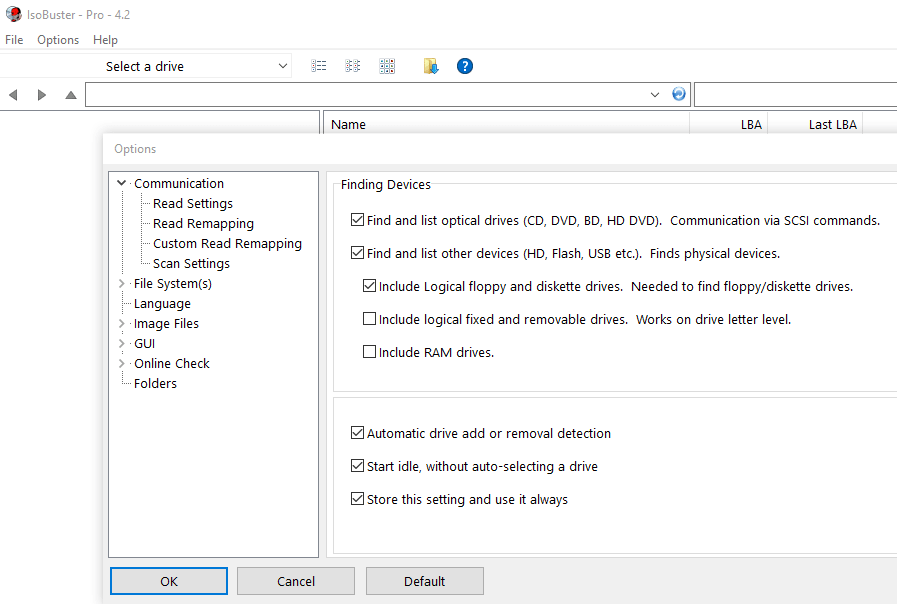 IsoBuster 4.2 Screenshot
