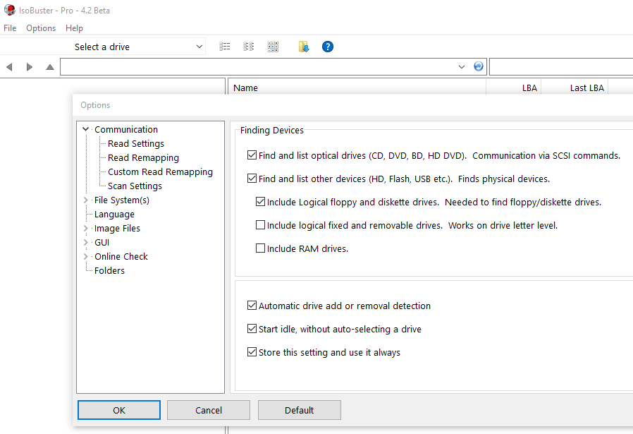 IsoBuster 4.2 Screenshot