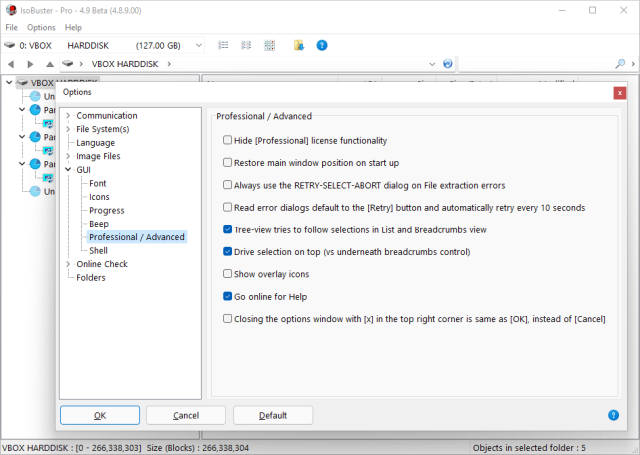 IsoBuster 4.9 - Windows 11 - Screenshot