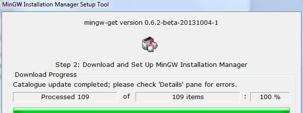 MinGW Installation